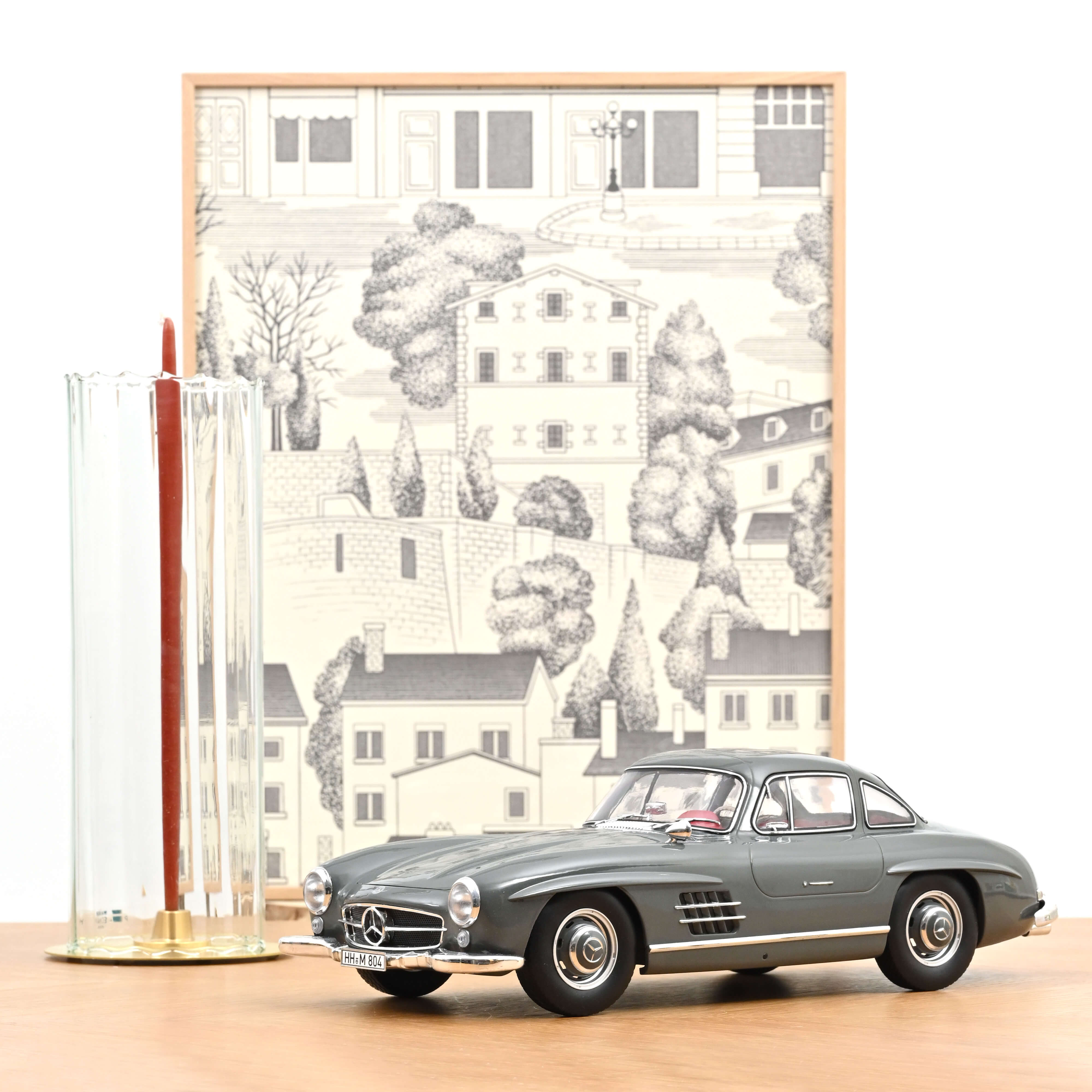norev-mercedes-benz-300-sl-1954-gris-graphite-1-12 image 1