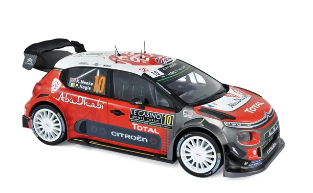 norev-citro-n-c3-wrc-2018-rallye-monte-carlo-modellino-die-cast-1-18-n-10-meeke- image 1