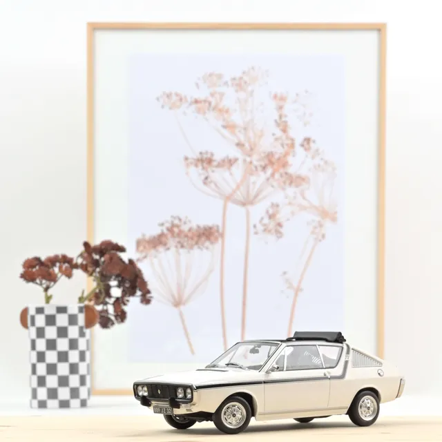 norev-renault-17-gordini-d-couvrable-1975-modellino-auto-1-18-bianco-300-pezzi image 1