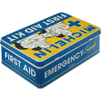 nostalgic-art-michelin-first-aid-kit-scatola-piatta-in-latta-23x16x7-cm-2-5-litr image 2