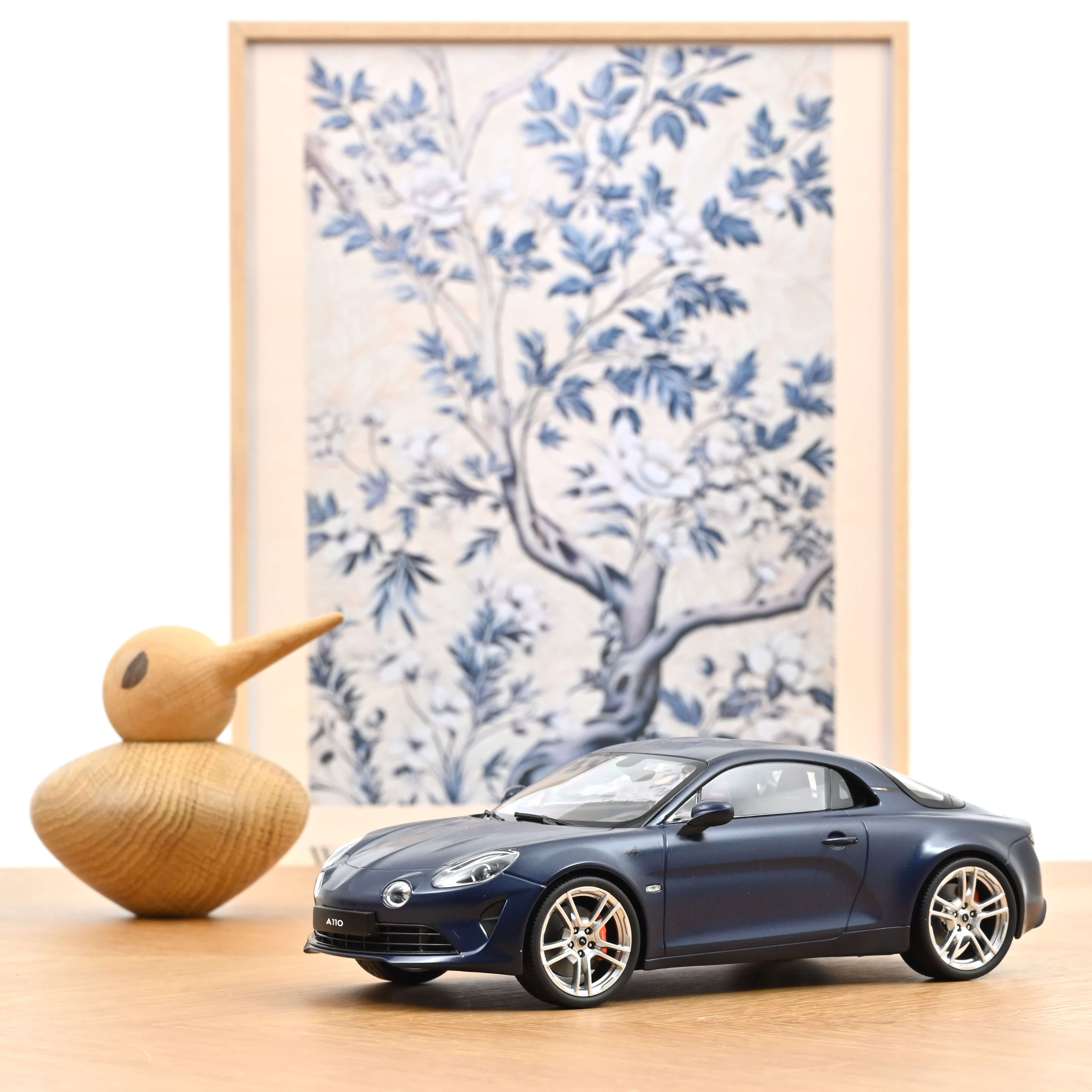 norev-alpine-a110-s-2025-modellino-auto-1-18-bleu-temp-te-mat image 1
