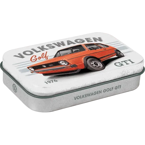 nostalgic-art-volkswagen-vw-golf-gti-1976-scatola-porta-mentine-xl-8x6x2-cm image 1