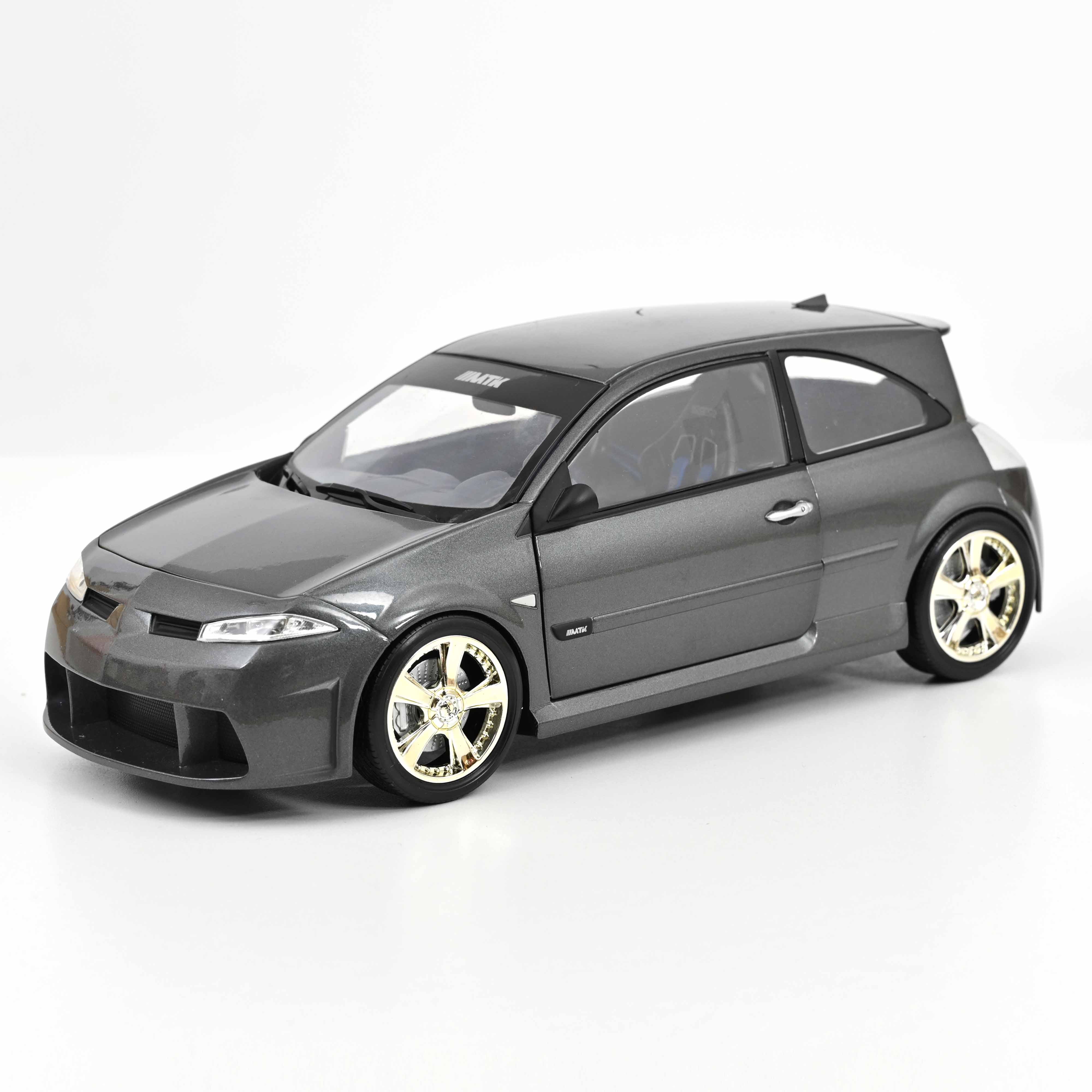 norev-renault-m-gane-mtk-2004-modellino-auto-1-18-grigio-hologramme image 1