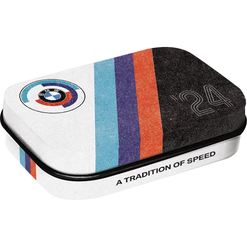 nostalgic-art-bmw-motorsport-tradition-of-speed-portabonb-n-da-tasca-in-metallo image 1