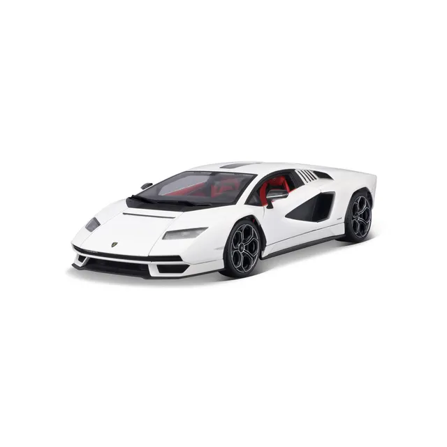bburago-lamborghini-countach-lpi-800-4-1-18-diecast-bianca-signature-series image 1