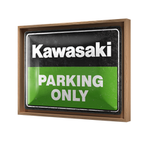 nostalgic-art-kawasaki-parking-only-green-targa-in-metallo-30x40-cm-2 image 8