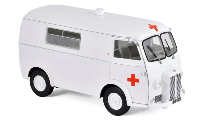 norev-peugeot-d4b-1963-ambulance-modellino-furgone-1-18 image 1