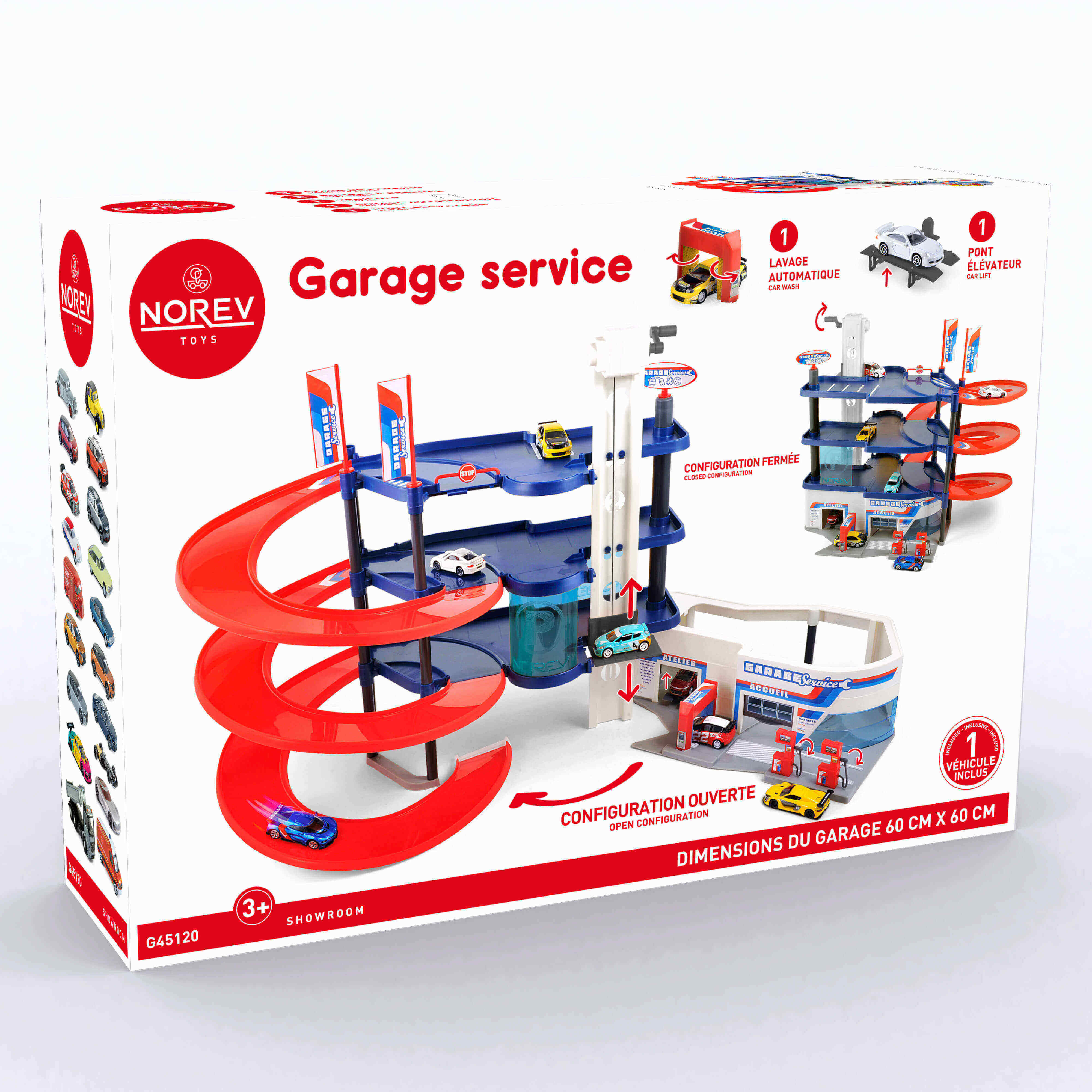 norev-garage-3-piani-apribile-modellino-accessorio-pieghevole image 4