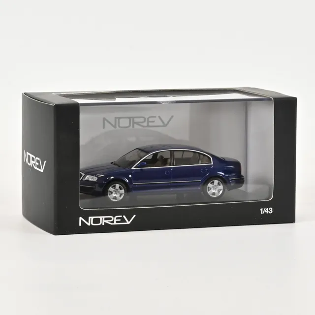 norev-skoda-superb-2004-modellino-auto-1-43-blu-scuro image 1