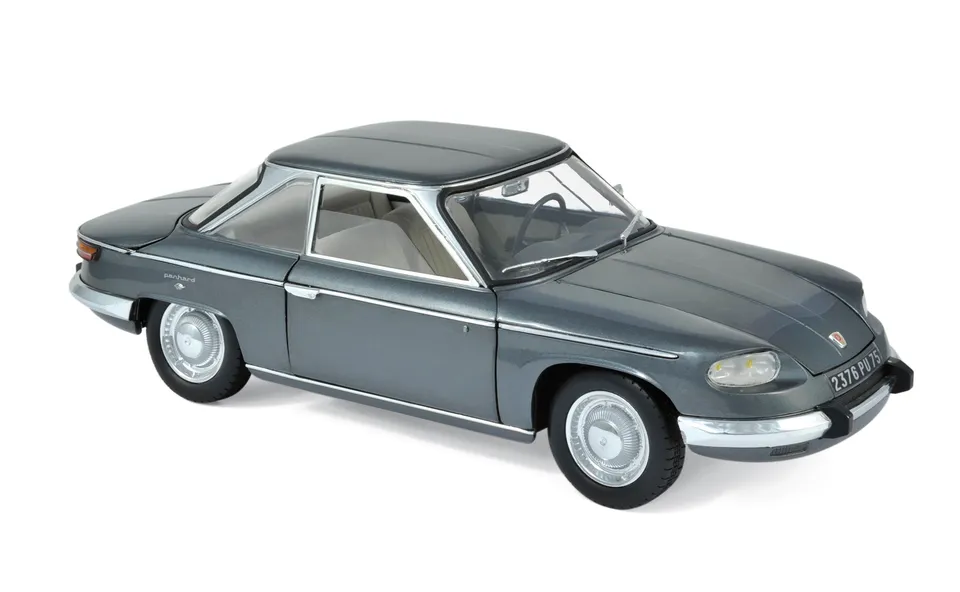 norev-panhard-24-ct-1964-grigio-sylver-metallizzato-1-18 image 1