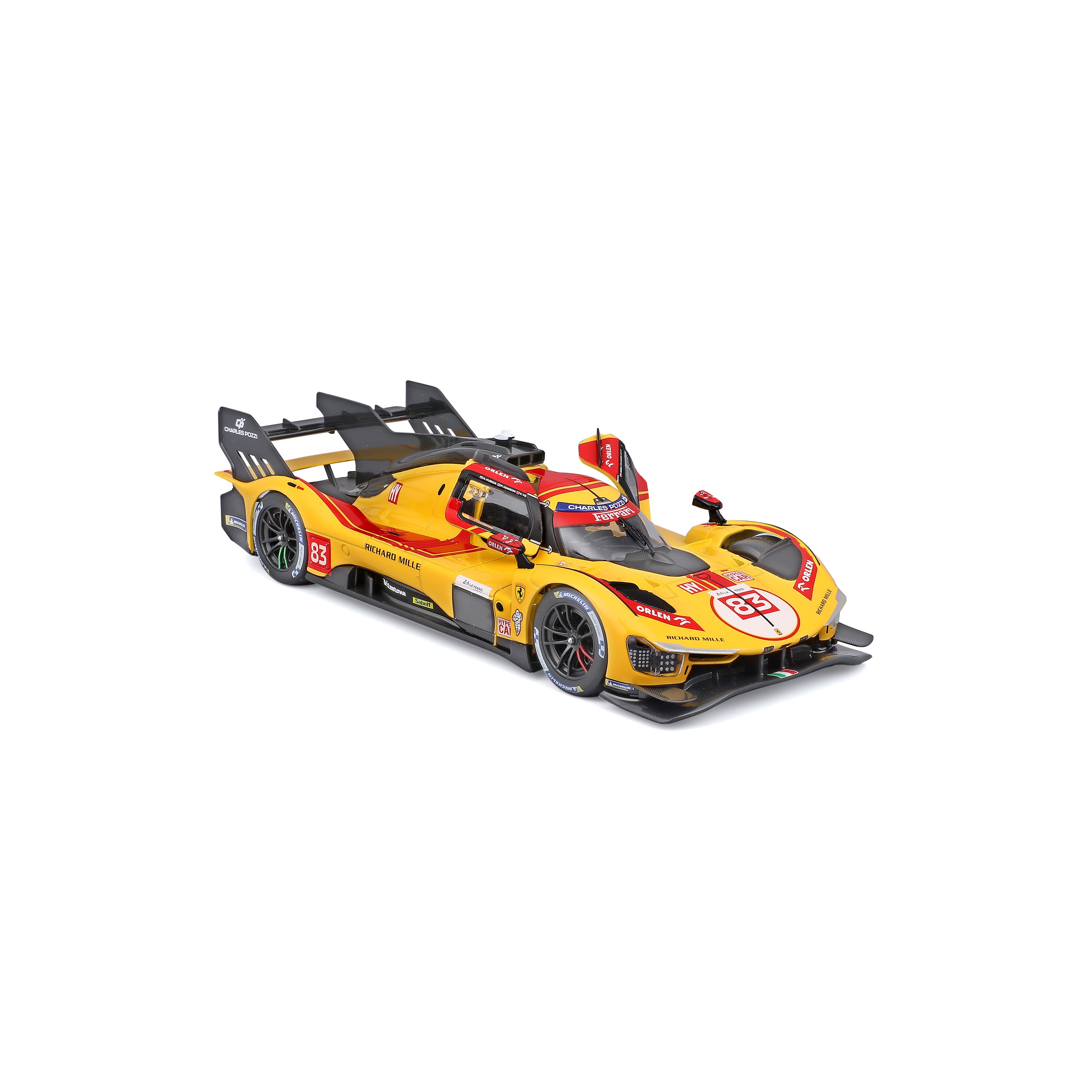 bburago-ferrari-499p-hypercar-24h-le-mans-campione-2025-n-83-1-24 image 6