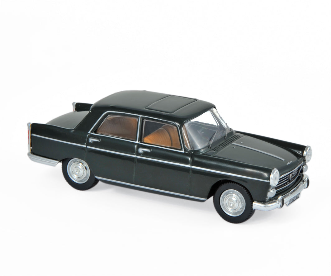 norev-peugeot-404-1965-modellino-auto-1-43-verde-antico image 1