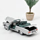 norev-mercedes-benz-280-se-cabriolet-1969-silver-metallic-1-18 image 3