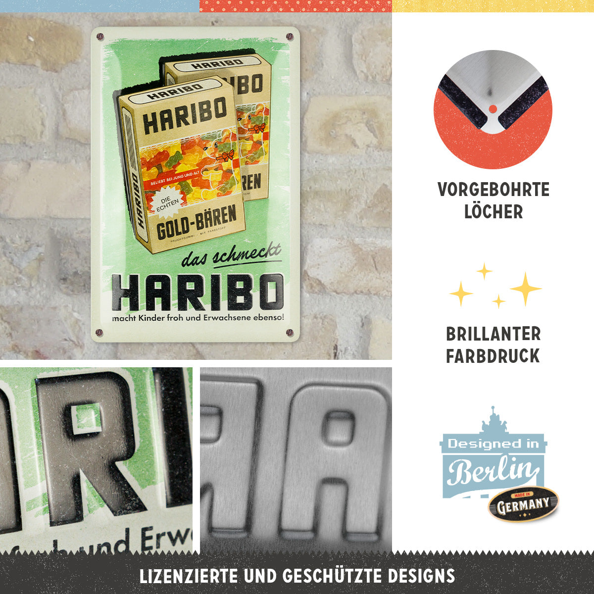 nostalgic-art-haribo-packung-targa-in-metallo-20x30-cm image 3