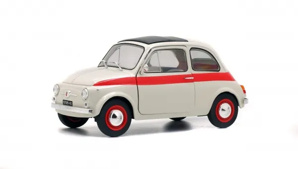 solido-fiat-500-nuova-500-sport-1965-modellino-auto-1-18-da-collezione image 1