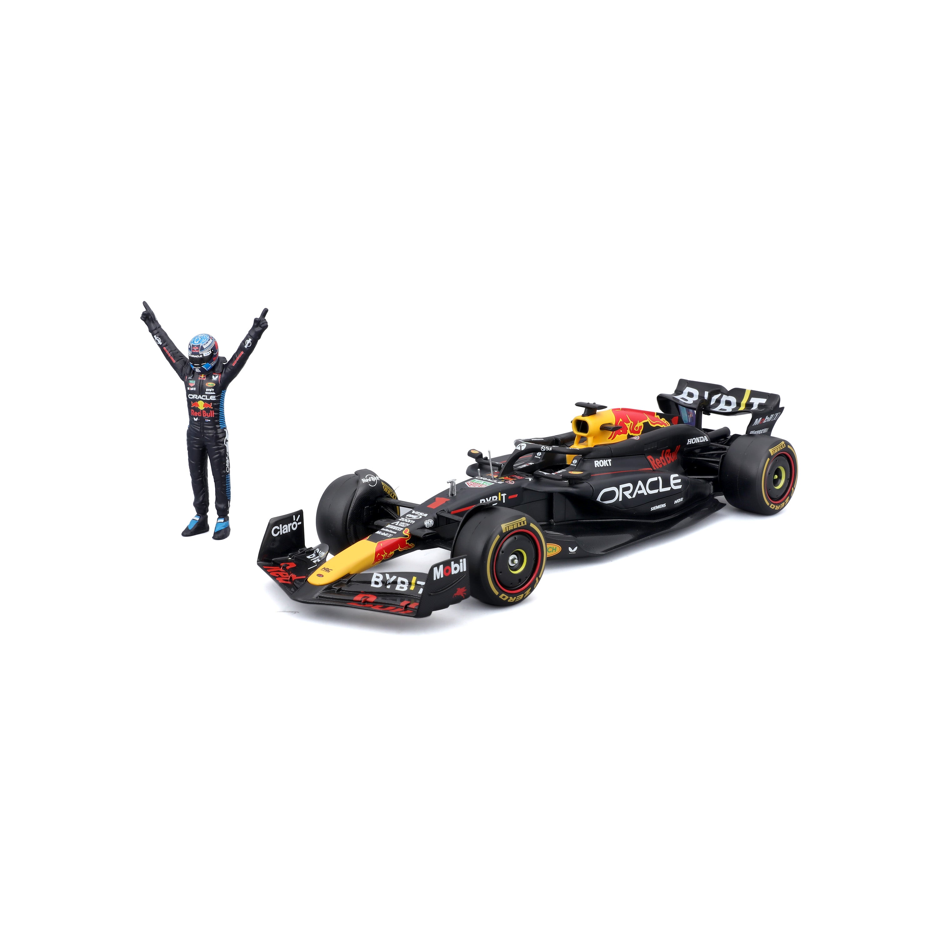 bburago-f1-red-bull-racing-rb20-2024-1-verstappen-1-24-con-pilota-die-cast image 1