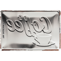 nostalgic-art-strong-coffee-served-here-targa-in-metallo-20x30-cm image 3