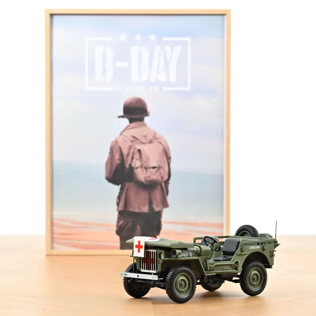 norev-jeep-army-1944-ambulance-modellino-1-18-edizione-limitata-200-pz image 1