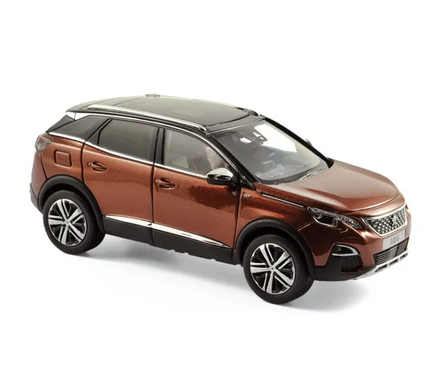 norev-peugeot-3008-gt-2016-modellino-auto-1-43-rame-metallizzato image 1