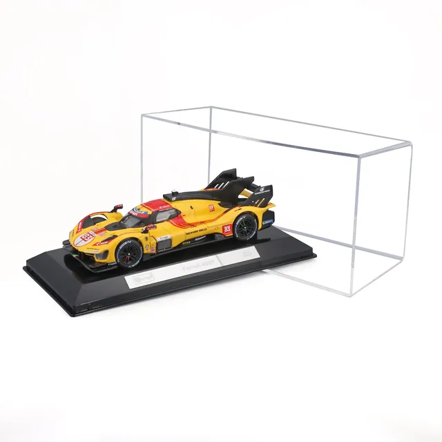 bburago-ferrari-499p-hypercar-lmh-2025-83-1-43-con-teca-24h image 1