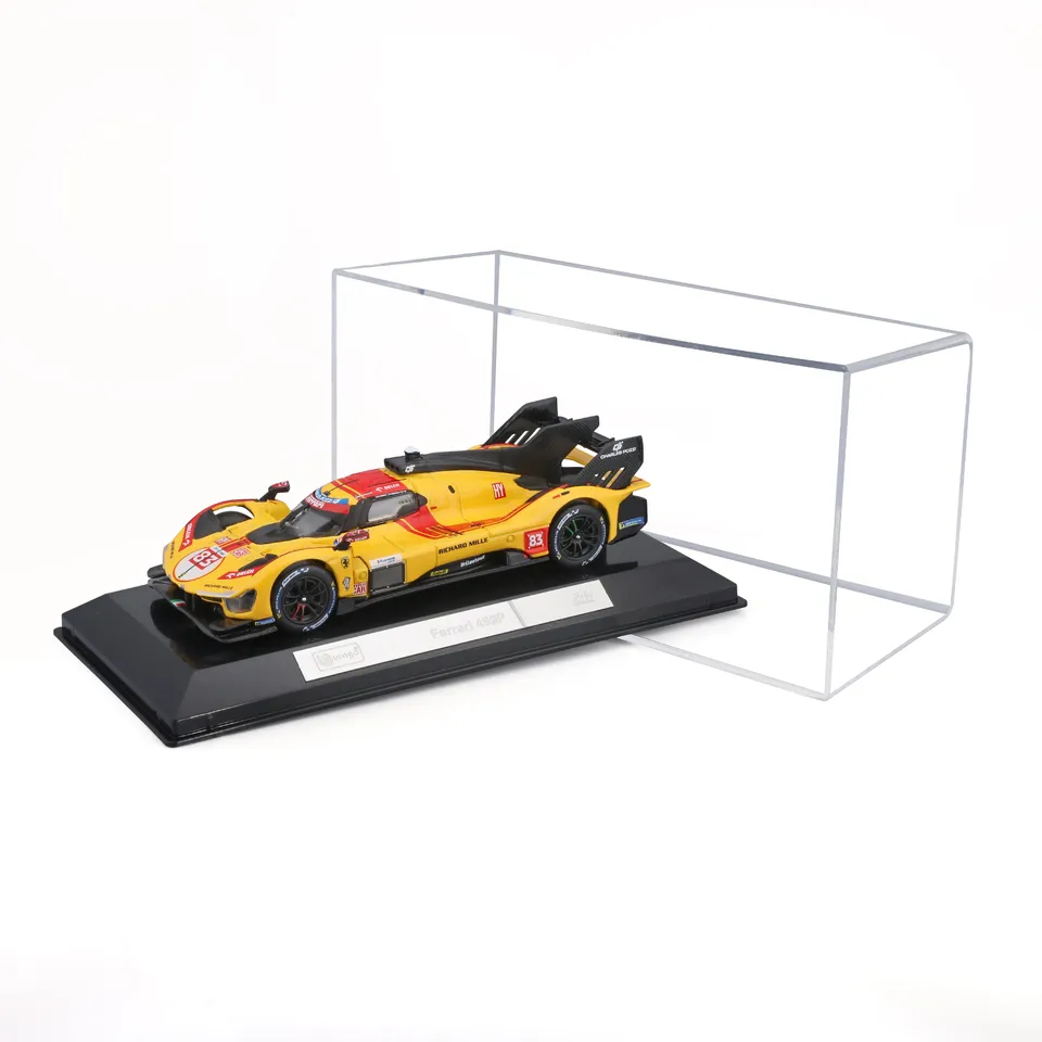 bburago-ferrari-499p-hypercar-lmh-2025-83-1-43-con-teca-24h image 1