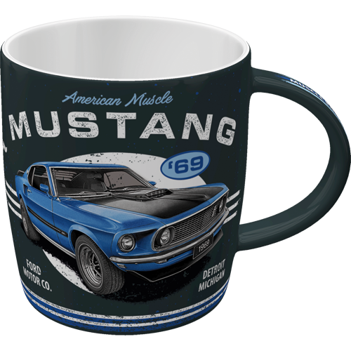 nostalgic-art-ford-mustang-1969-mach-1-blue-tazza-in-ceramica-330-ml image 7