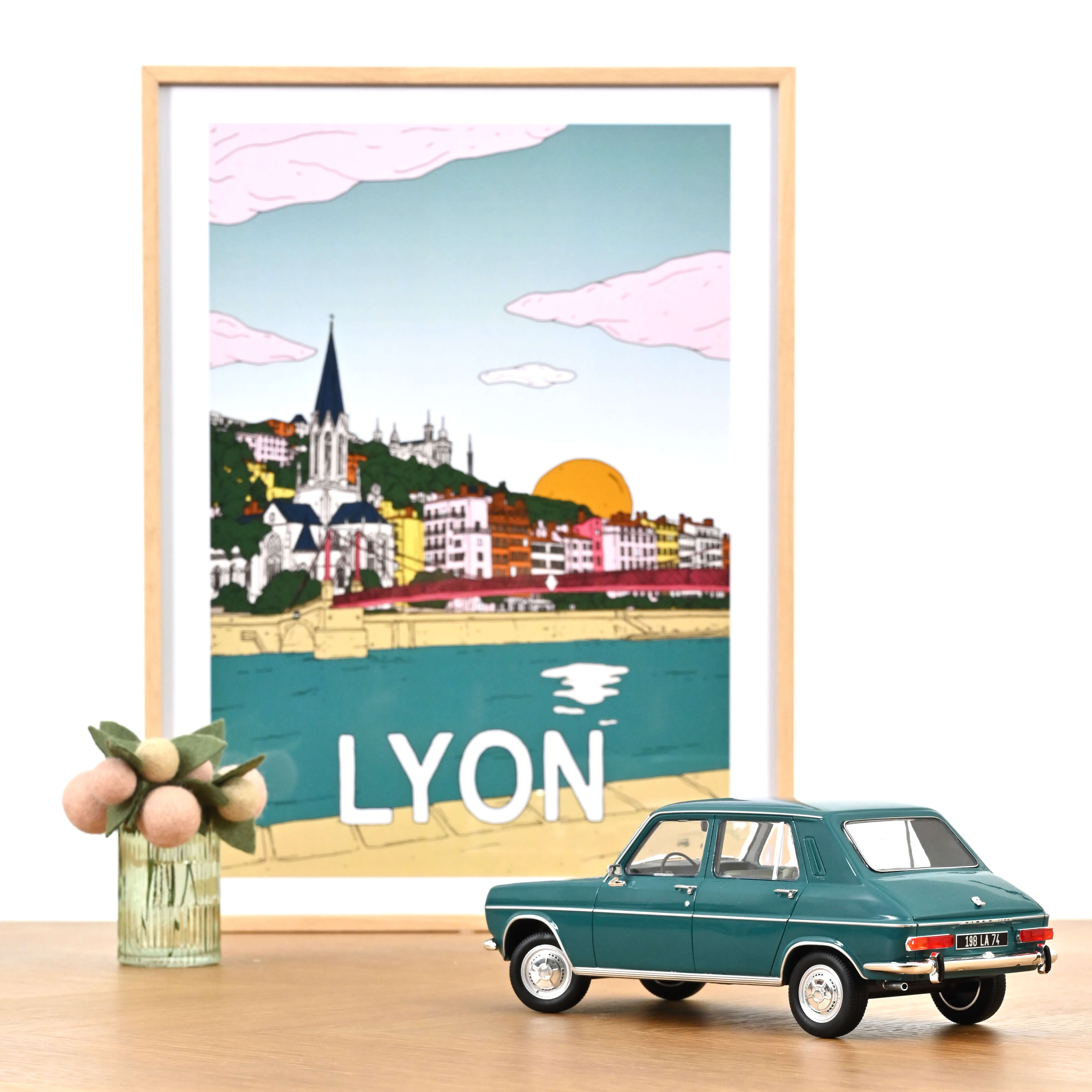 norev-simca-1100-gls-1968-modellino-auto-1-18-vert-borodine image 2