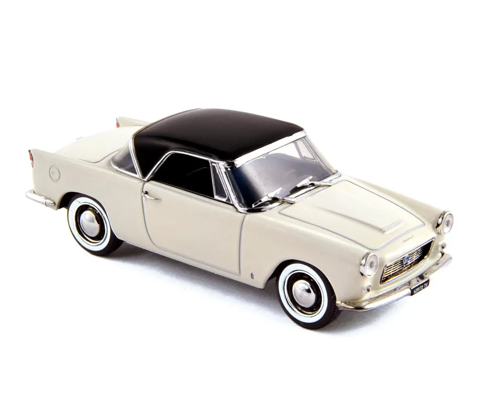 norev-lancia-appia-coup-1957-modellino-auto-1-43-beige-con-tetto-nero image 1