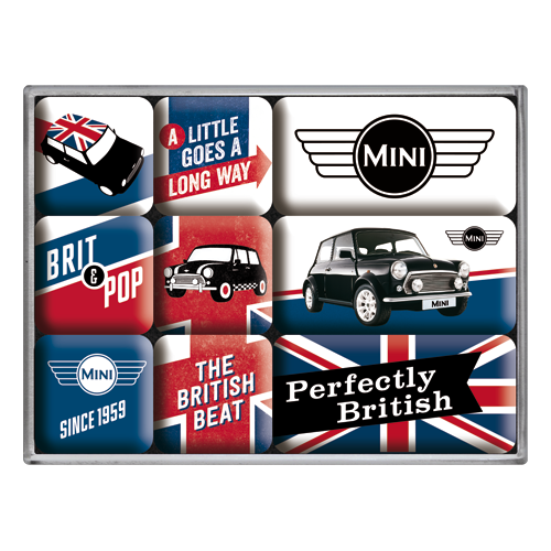 nostalgic-art-mini-union-jack-set-magneti-4-pezzi image 1