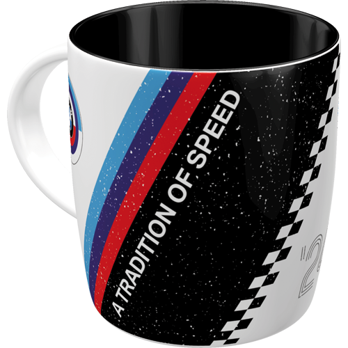 nostalgic-art-bmw-motorsport-tradition-of-speed-tazza-in-ceramica-330-ml image 1