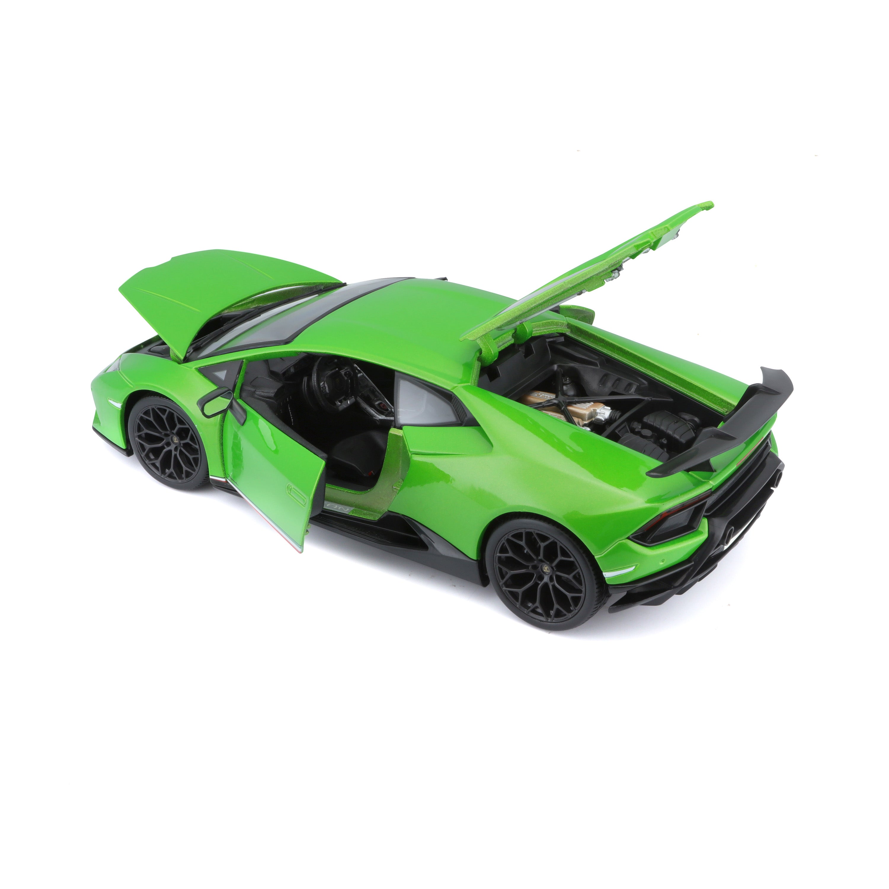bburago-lamborghini-hurac-n-performante-1-18-verde-metallizzato image 7