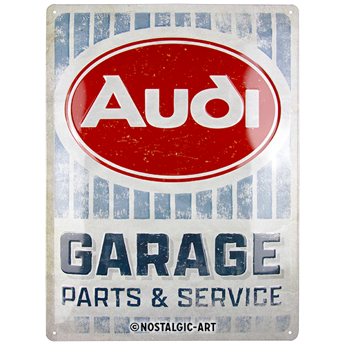 nostalgic-art-audi-garage-targa-metallica-30x40-cm image 2