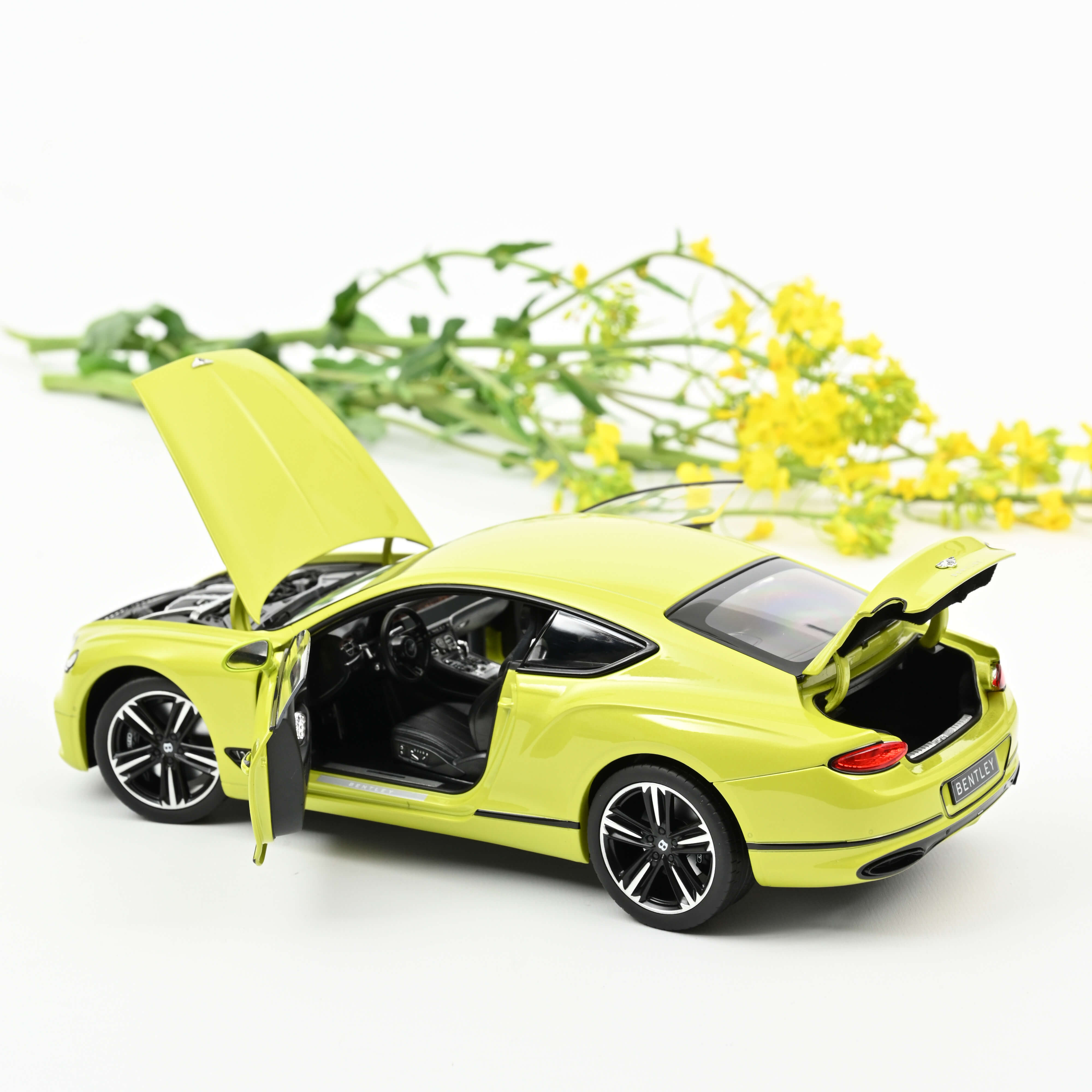 norev-bentley-continental-gt-2018-modellino-auto-1-18-rhadium-edizione-limitata- image 2