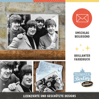 nostalgic-art-fab4-photo-cartolina-in-metallo-10x14-cm image 3