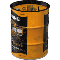 nostalgic-art-harley-davidson-genuine-oil-salvadanaio-barile-600-ml-9-3x11-7-cm image 2