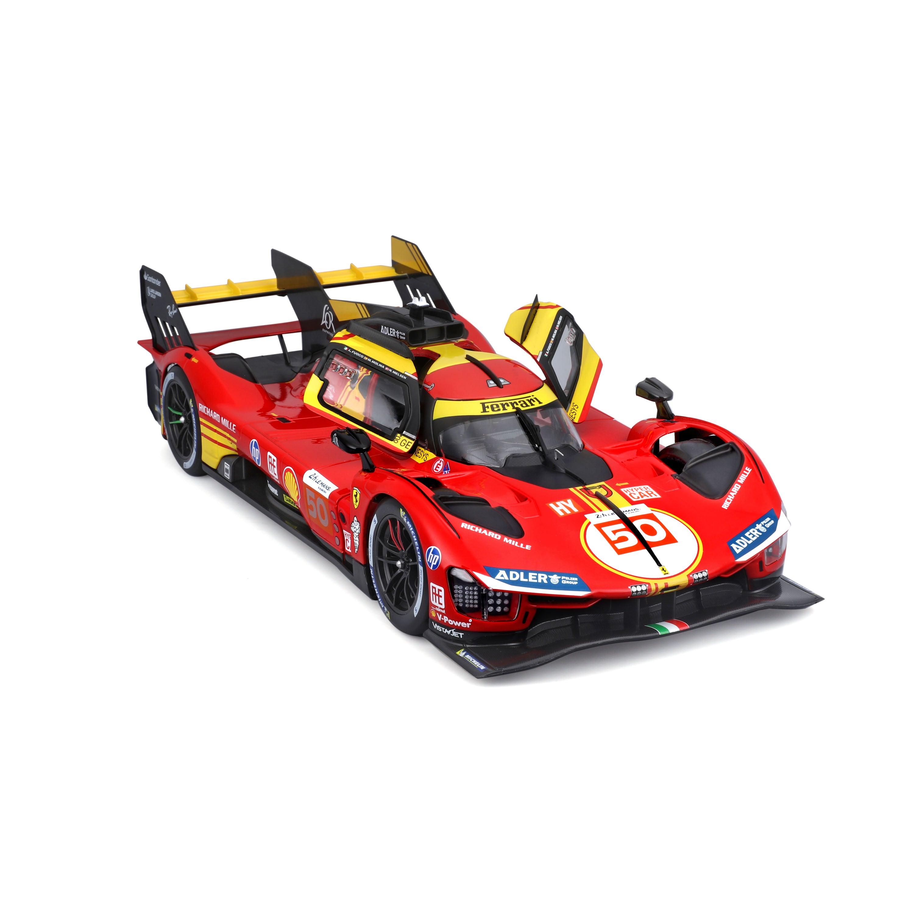bburago-ferrari-499p-lmh-n-50-campione-le-mans-2024-1-18 image 5