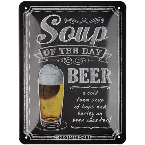 nostalgic-art-soup-of-the-day-targa-in-metallo-15x20-cm-2 image 1
