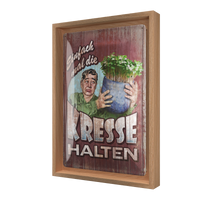 nostalgic-art-kresse-halten-special-edition-targa-in-metallo-20x30-cm image 6