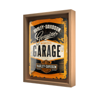 nostalgic-art-harley-davidson-garage-targa-in-metallo-15x20-cm-2 image 4