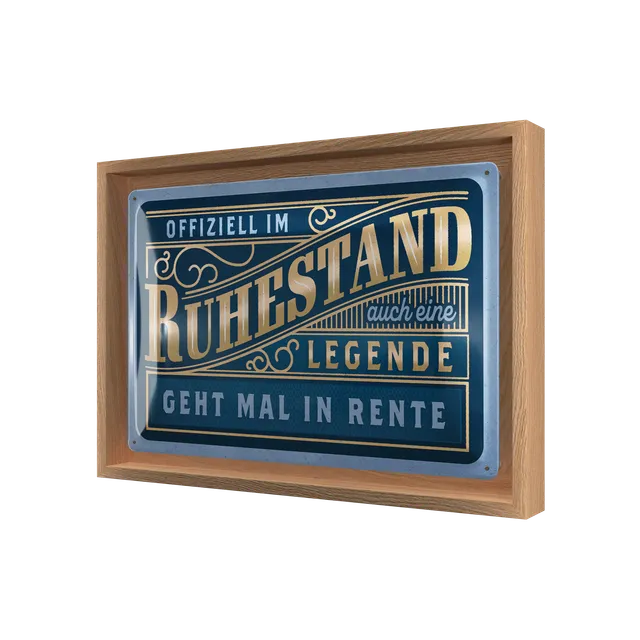 nostalgic-art-ruhestand-n-frame-m-edition-cornice-rovere-per-targhe-24x33-5-cm image 1