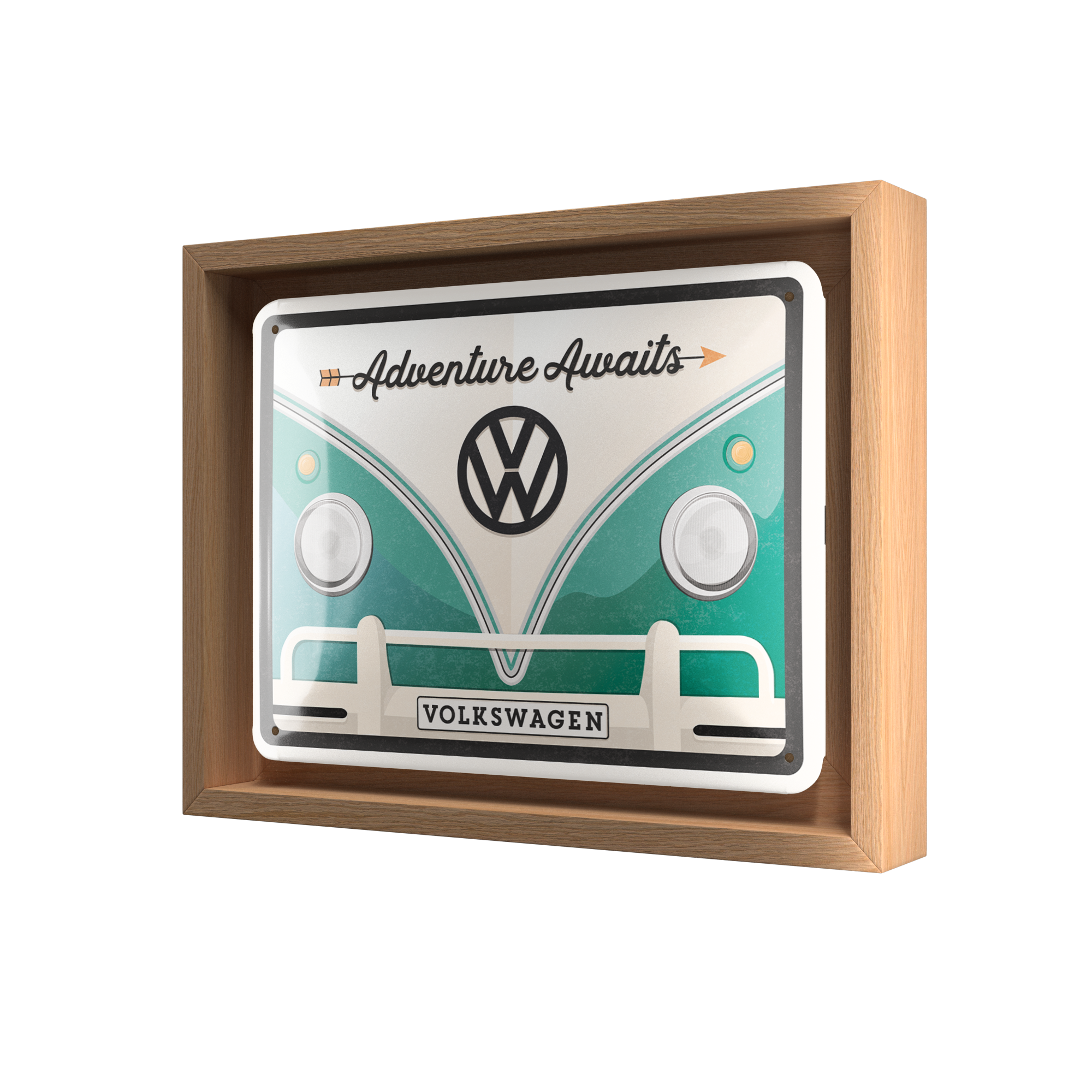 nostalgic-art-vw-bulli-adventure-awaits-targa-in-metallo-15x20-cm image 4
