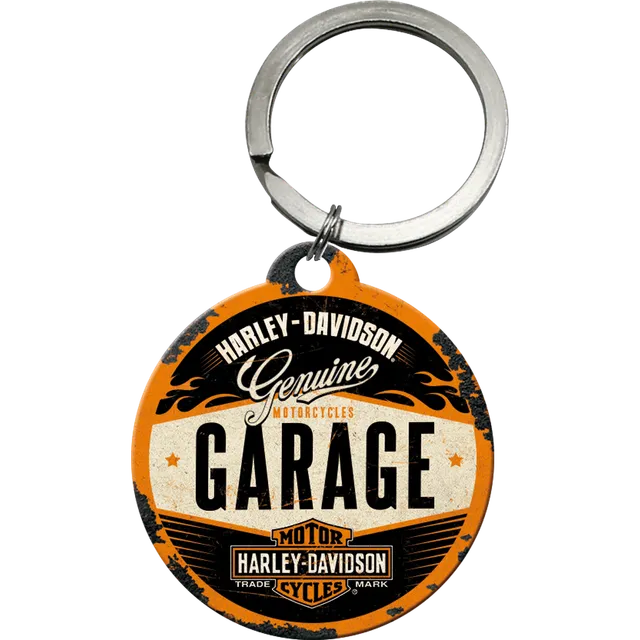 nostalgic-art-harley-davidson-garage-portachiavi-4-cm image 1