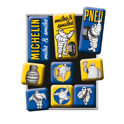 nostalgic-art-michelin-logo-evolution-set-magneti-7x9-cm image 2