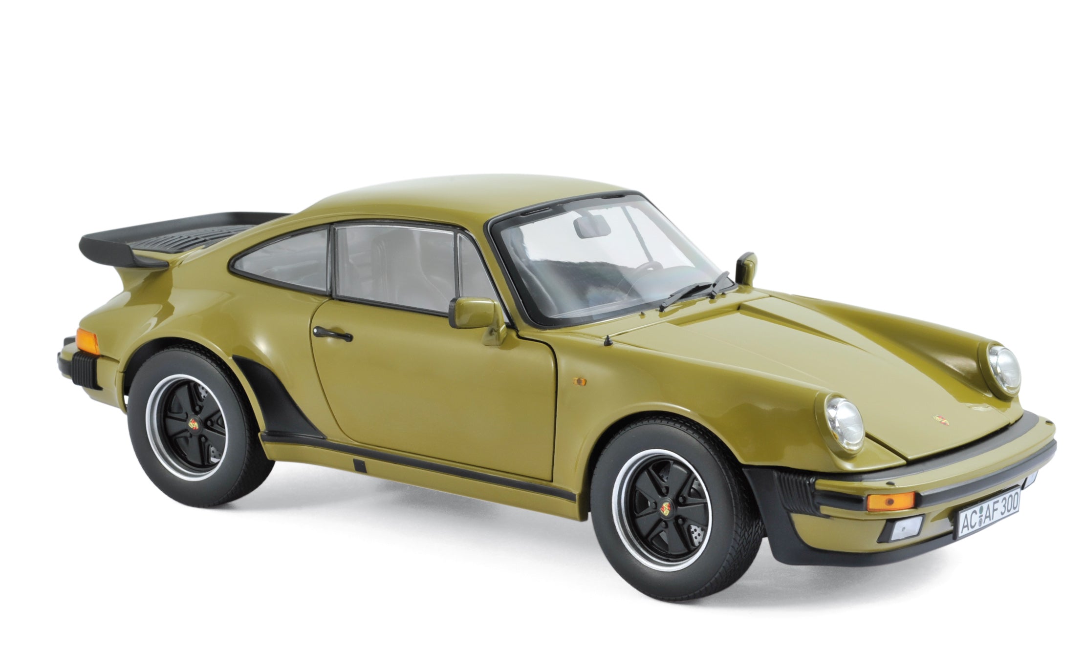 norev-porsche-911-turbo-3-3l-1977-verde-oliva-1-18-2 image 1