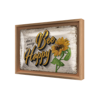 nostalgic-art-bee-happy-special-edition-targa-in-metallo-20x30-cm-2 image 6