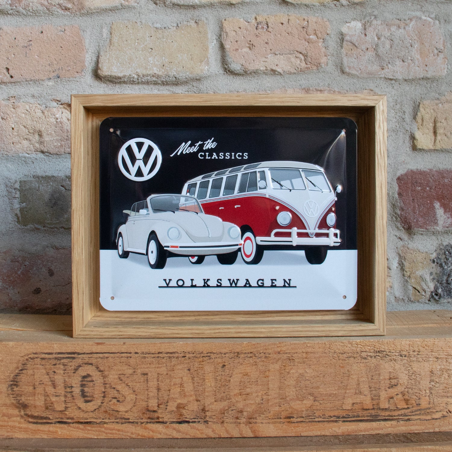 nostalgic-art-vw-meet-the-classics-n-frame-s-edition-18-5x24-cm image 3
