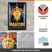 nostalgic-art-martini-vermouth-grapes-targa-in-metallo-20x30-cm-2 image 2