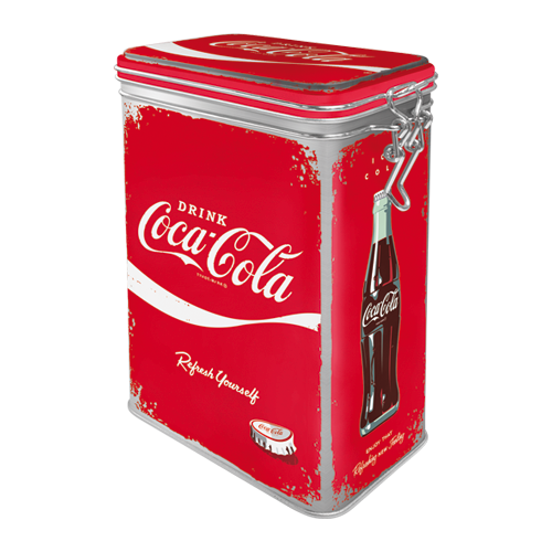 nostalgic-art-coca-cola-refresh-yourself-scatola-clip-top-7-5x11x17-5-cm image 1