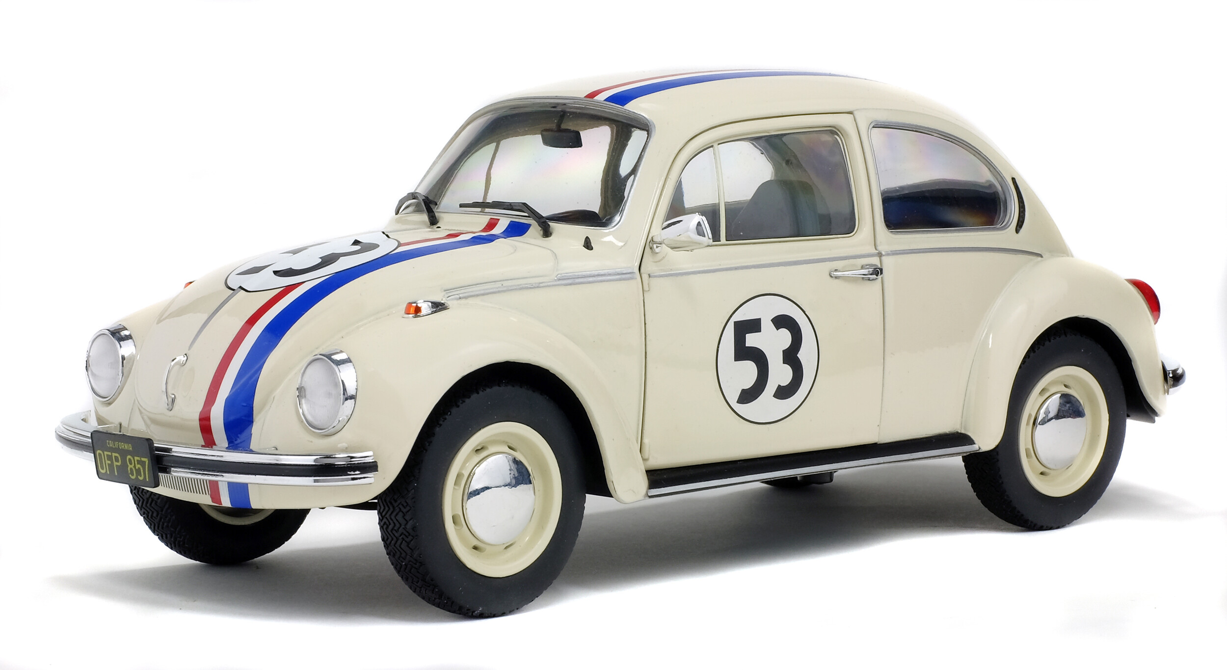 solido-volkswagen-beetle-1303-racer-53-modellino-auto-da-corsa-1-18 image 1