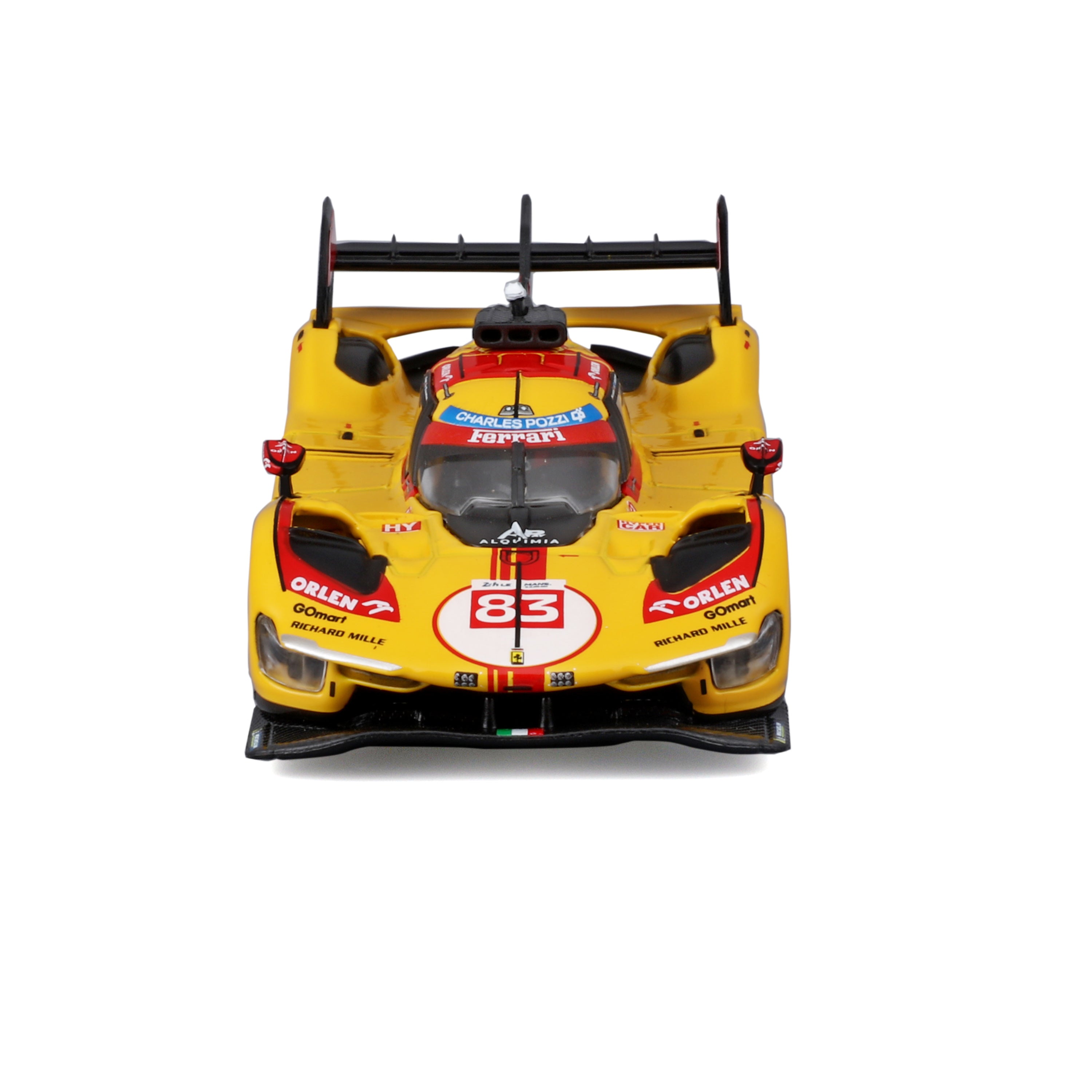 bburago-ferrari-499p-83-24h-le-mans-hypercar-2024-modellino-auto-1-43 image 3